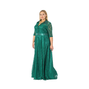 Green Long Women Dress