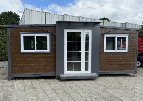 Conteneur Mobile - Tiny House avec Deux Chambres et Cuisine