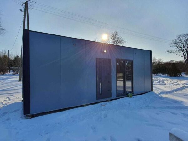Conteneur d’habitation 3,00 x 8,00m entièrement prêt à emménager – Image 3