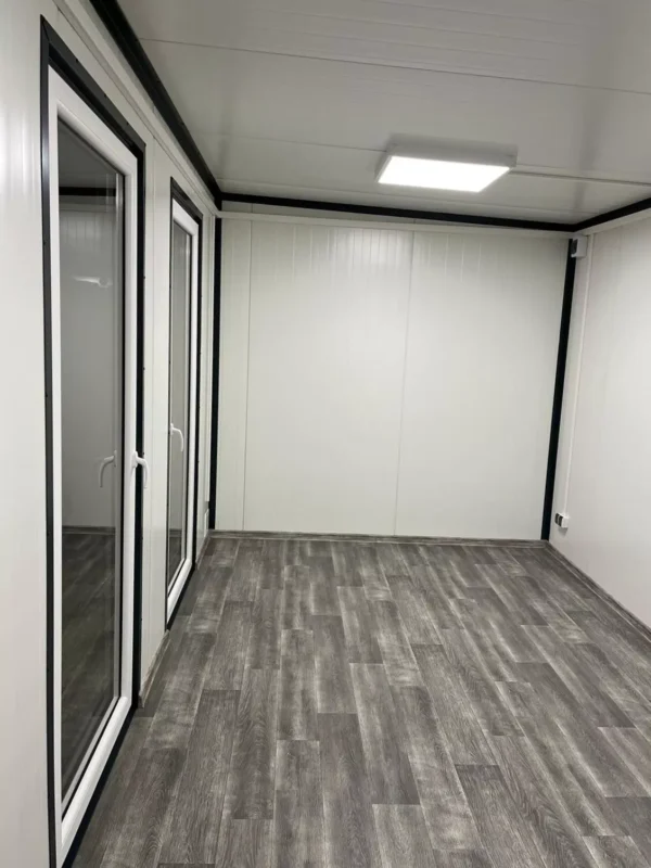 Conteneur de bureau Conteneur d'habitation Abri de jardin - 6 x 3m avec chauffage – Image 7