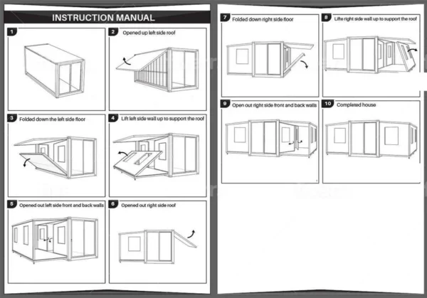 Conteneur maison extensible à 3 chambres – Image 4